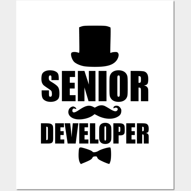 Senior Developer, Best Software Dev Wall Art by B3N-arts